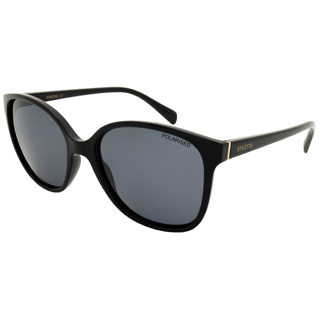 Stiletto Simone C1 Black / Grey Polarised Lenses
