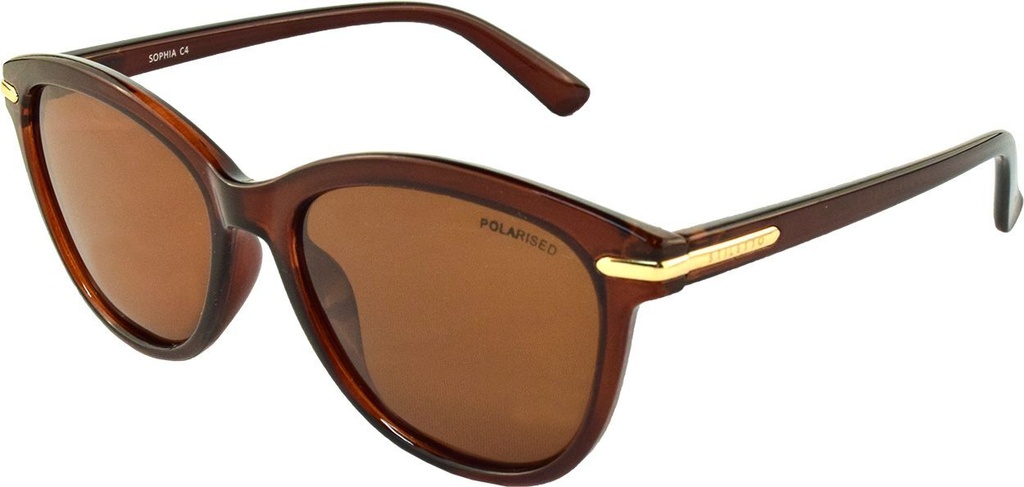 Stiletto Sophia C4 Crystal Dark Brown / Brown Polarised Lenses