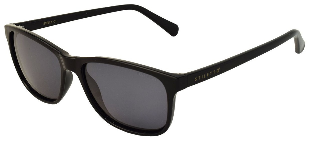 Stiletto Stella C1 Black / Smoke Polarised Lenses