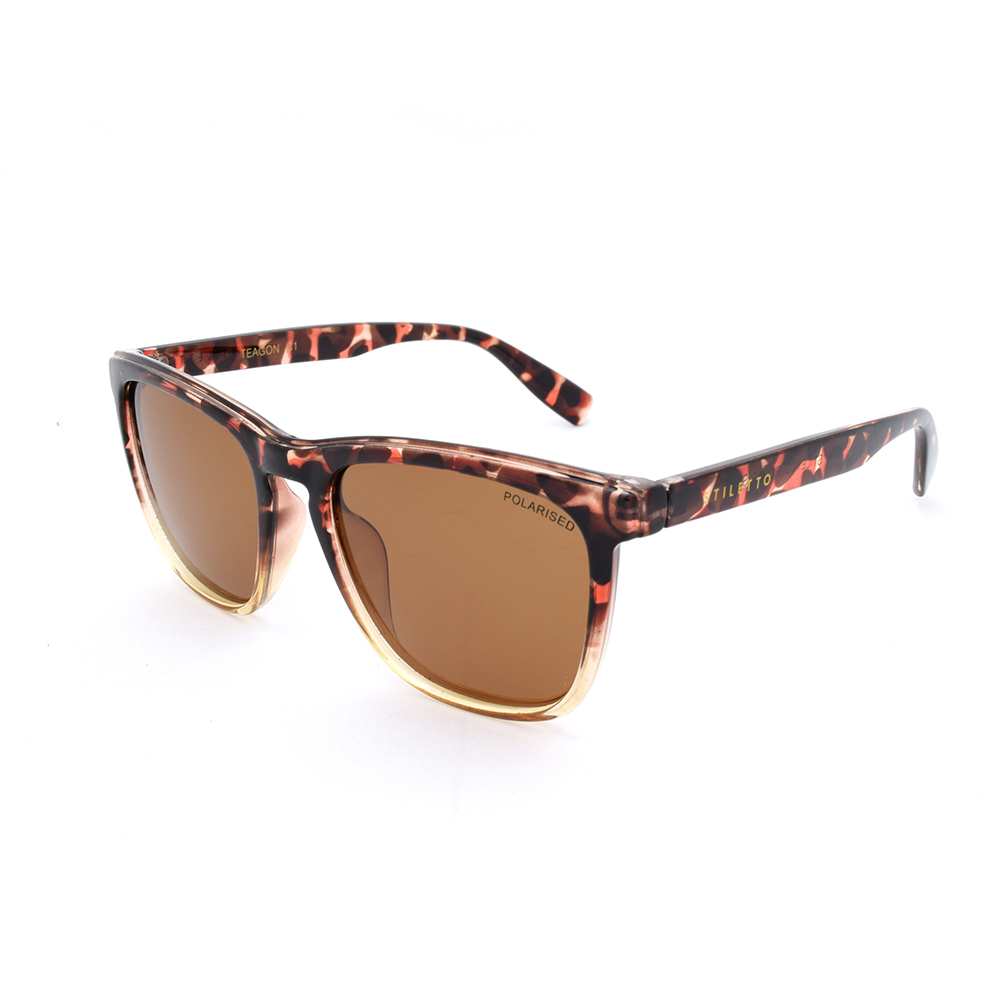 Stiletto Teagon C1 Multi-Colour Tortoise Frame / Brown Polarised Lenses