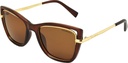 Stiletto Tess C3 Crystal Dark Brown / Brown Polarised Lenses