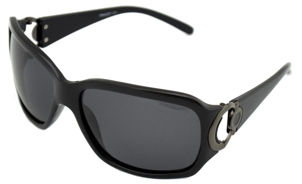 [9337217023586] Stiletto Tracey C1 Black / Smoke Polarised Lenses