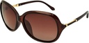 Stiletto Willow C2 Crystal Dark Brown / Brown Gradient Polarised Lenses