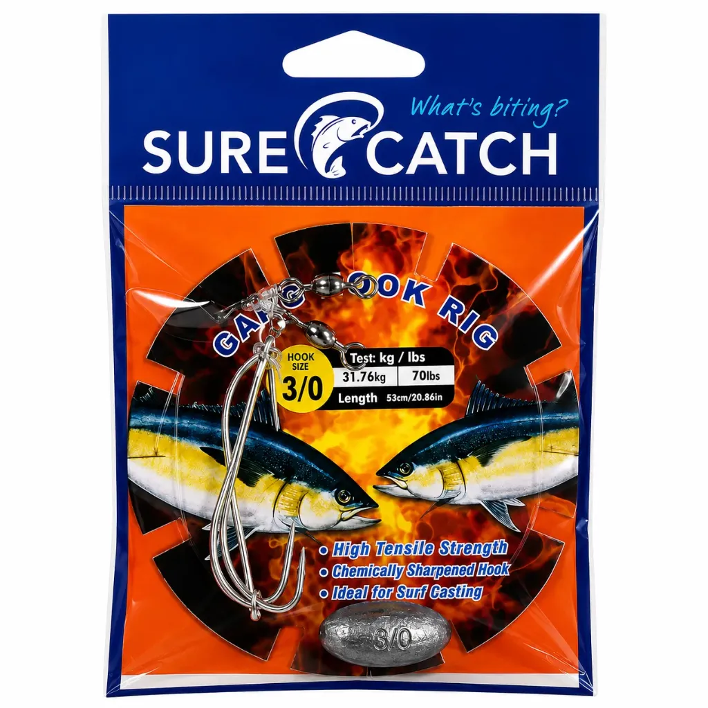 SureCatch Gang Hook Rig | Size 3/0