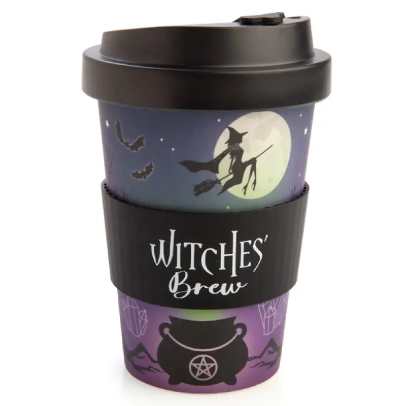 [9318051145597] Eco-To-Go Witches Bamboo Travel Mug