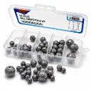 Mangrove Jacks Ball Sinker Pack Kit | 60 Pieces