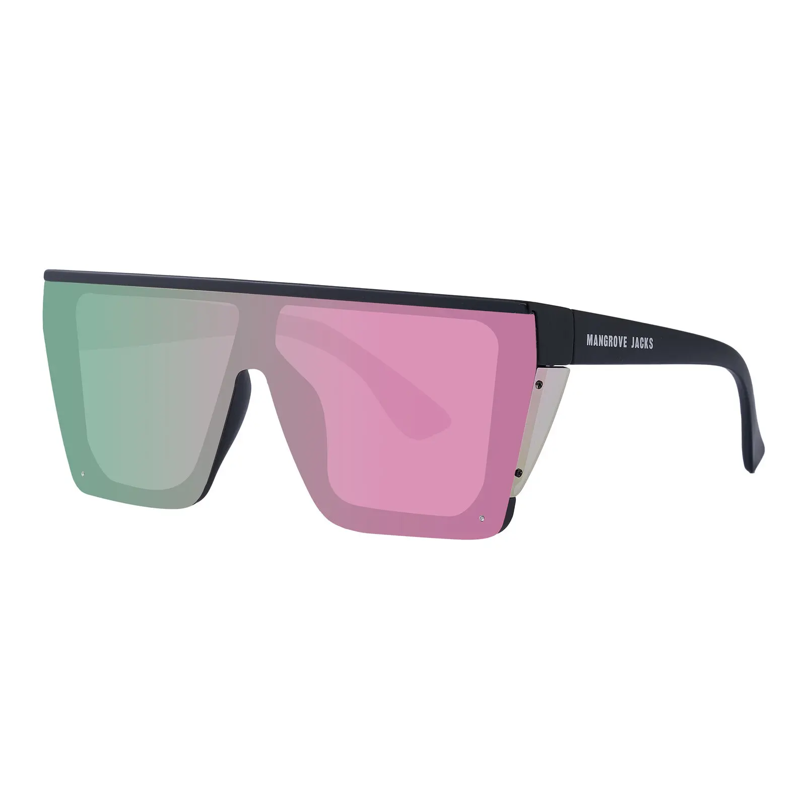 Mangrove Jacks Heatwave C9 Matte Black / Pink Revo Polarised Lenses