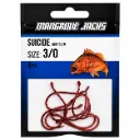 Mangrove Jacks Suicide Hook Red | Size 3/0 | 9 Pack
