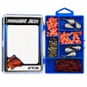 Mangrove Jacks Whiting Fishing Pack | Hooks, Swivels, Sinkers, and Lumo Beads in Tackle Box