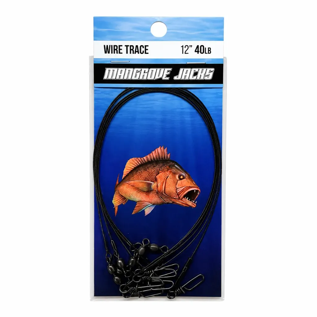 Mangrove Jacks Wire Trace 12" | 40lb
