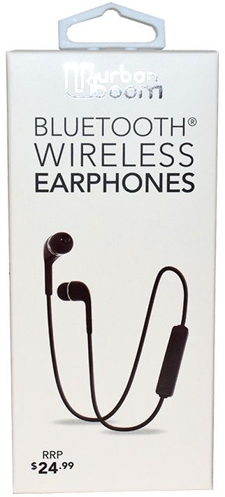 Urban Boom Bluetooth Wireless Earphones