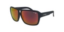 Urban Zoo Crosstown C13 Matte Black / Smoke w Red Revo Lenses