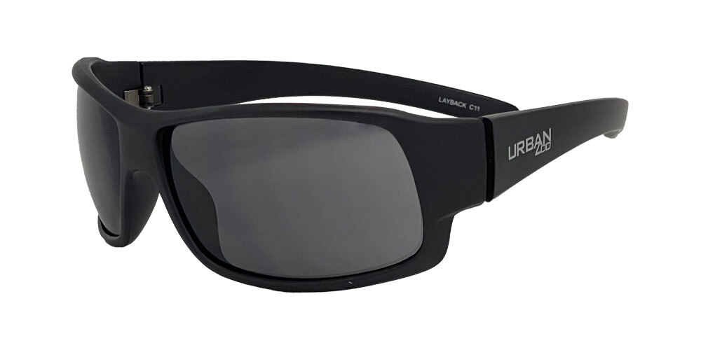 Urban Zoo Layback C11 Matte Black / Smoke Lenses