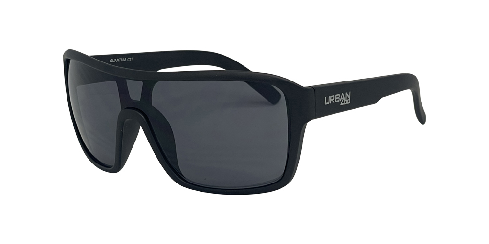 Urban Zoo Quantum C11 Matte Black / Smoke Lenses