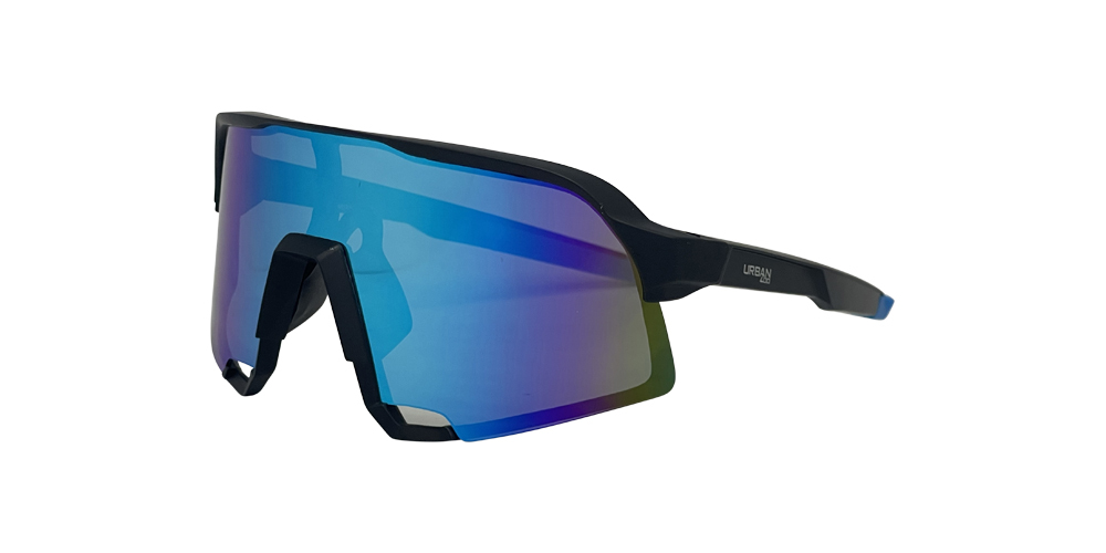 Urban Zoo Sumatra C18 Matte Black / Smoke w Ice Blue Revo Lenses