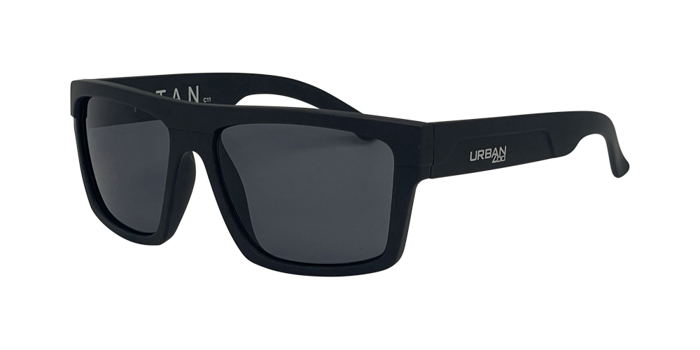 Urban Zoo Titan C11 Matte Black / Smoke Lenses