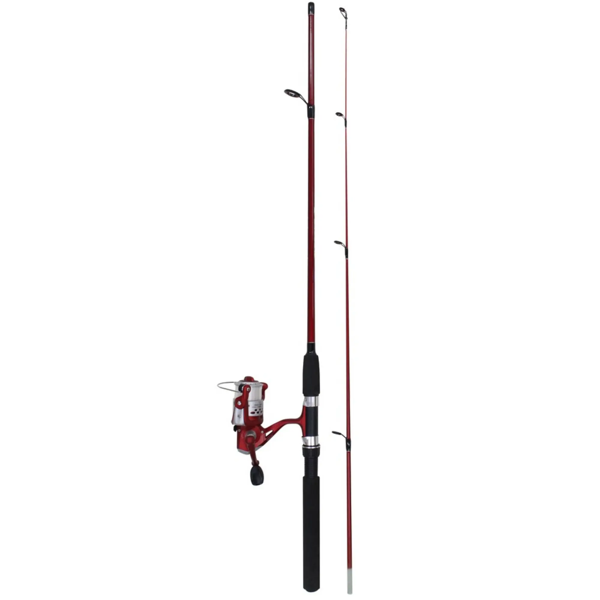 Wilson Hassle Free Combo Fishing Rod | 6'6" | 662/HF3000 | Red
