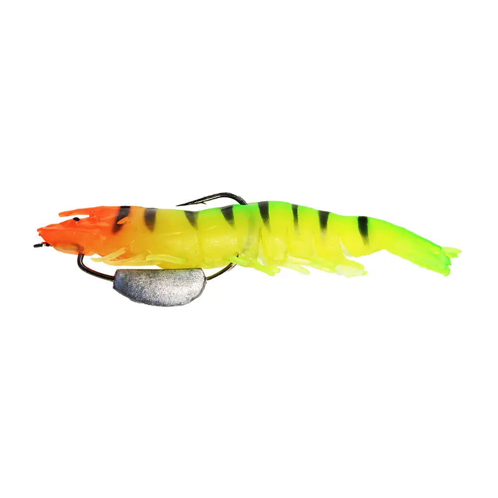 [8887113667915] FishArt Supa Shrimp | 3.5" 12g | Fire Tiger