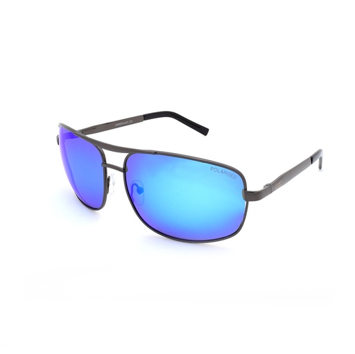 [9337217021254] Mangrove Jacks Amberjack C2 Gunmetal / Blue Revo Polarised Lenses
