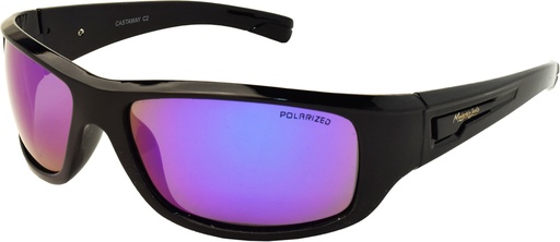 [9340457020581] Mangrove Jacks Castaway C2 Black / Blue Revo Polarised Lenses