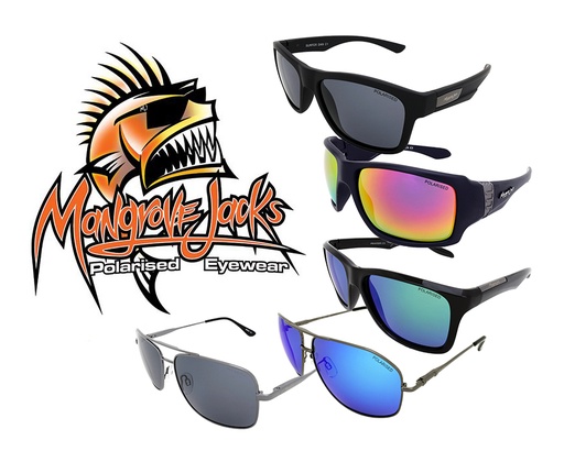 [9337217036654] Mangrove Jacks Cosmic C1 Matte Black / Purple Revo Polarised Lenses