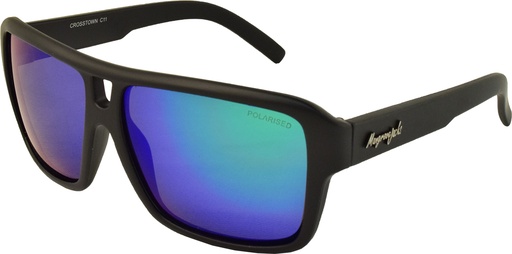 [9337217012795] Mangrove Jacks Crosstown C11 Black / Green Polarised Lenses