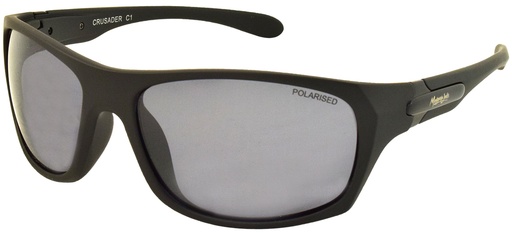 [9340457018878] Mangrove Jacks Crusader C1 Matte Black / Smoke Polarised Lenses