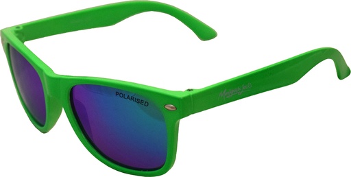 [9340457015617] Mangrove Jacks Kids MJK015 C11 Neon Green / Green Revo Polarised Lenses