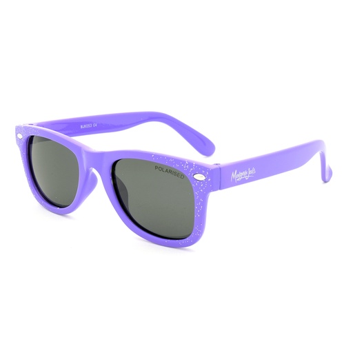[9337217006015] Mangrove Jacks Kids MJK053 C4 Light Lilac w Glitter / Smoke Polarised Lenses