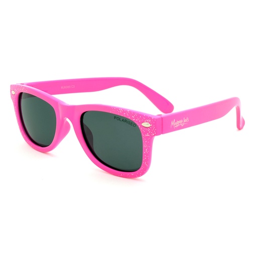 [9337217025054] Mangrove Jacks Kids MJK065 C3 Dark Pink w Glitter / Smoke Polarised Lenses