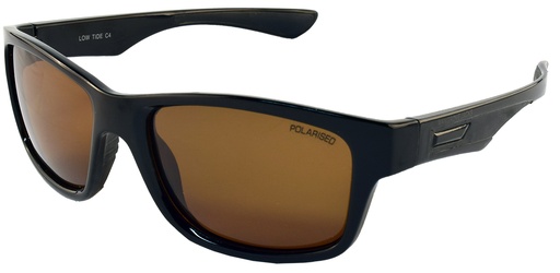 [9340457020185] Mangrove Jacks Low Tide C4 Black / Brown Polarised Lenses
