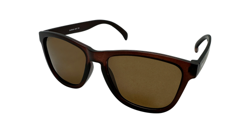 [9337217028437] Mangrove Jacks Marina Bay C2 Matte Crystal Dark Brown / Brown Polarised Lenses