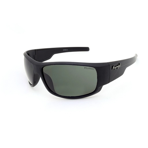 [9337217021148] Mangrove Jacks Spider C1 Black / Smoke Polarised Lenses