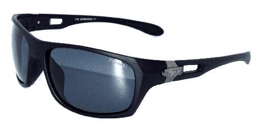 [9340457012845] Mangrove Jacks The Barbarian C1 Matte Black / Smoke Polarised Lenses