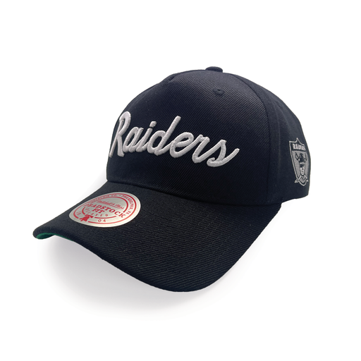 [198293539328] Mitchell & Ness Las Vegas Raiders NFL Deadstock Classic 7 Black OSFM MNLR2739A