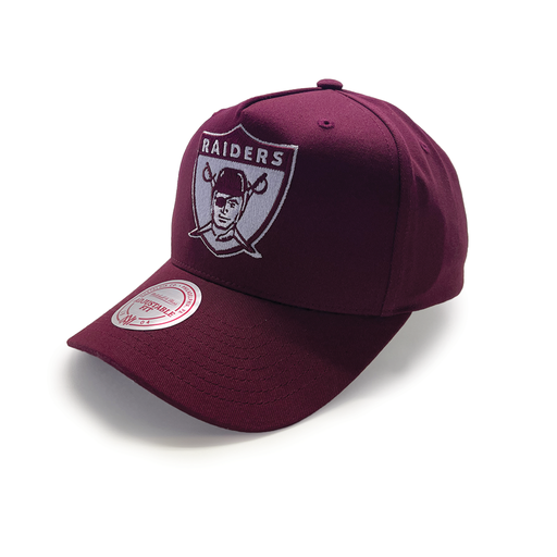 [197932363904] Mitchell & Ness Oakland Raiders NFL Classic Red Core Sport Burgundy OSFM MNOR2004