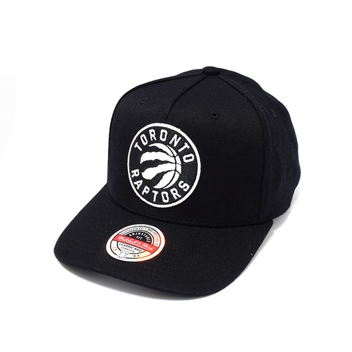 [195563006597] Mitchell & Ness Toronto Raptors NBA Team Logo Redline Black/White OSFM MNTR20106B