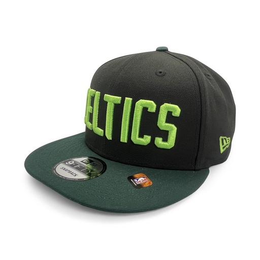 [198357918663] New Era Boston Celtics 9Fifty City Edition Green OSFM