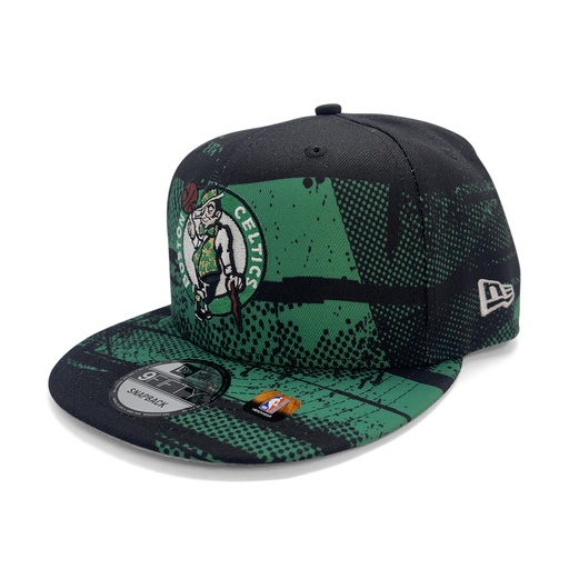 [198061455843] New Era Boston Celtics 9Fifty Tip Off 25 Green/Black OSFM