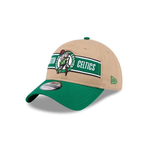 [197883891471] New Era Boston Celtics 9Twenty Draft 2024 Camel Khaki OSFM