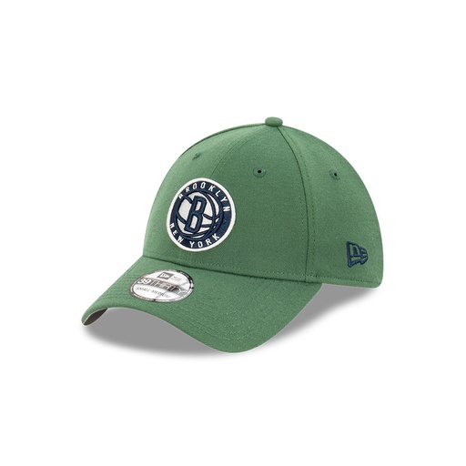 [196313865723] New Era Brooklyn Nets 39Thirty Seaweed Green/Blue/Grey M/L