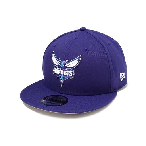 [196501765965] New Era Charlotte Hornets 9Fifty Evergreen 2022 Dark Purple OSFA