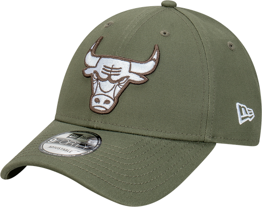 [198357846621] New Era Chicago Bulls 9Forty Dark Olive OSFM