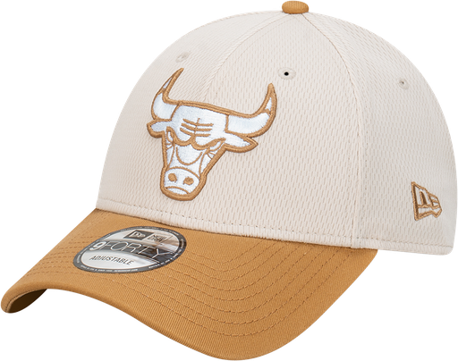 [198357846935] New Era Chicago Bulls 9Forty Dashmark 2-Tone Wheat OSFM