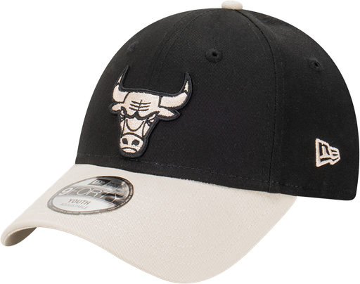 [198357845709] New Era Chicago Bulls 9Forty Youth Black/Stone