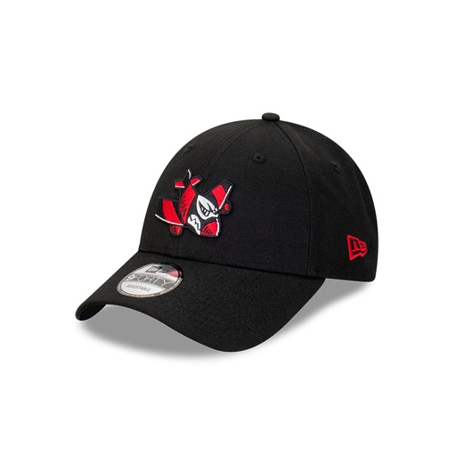 [197706759100] New Era Essendon Bombers 9Forty Onfield Black OSFM
