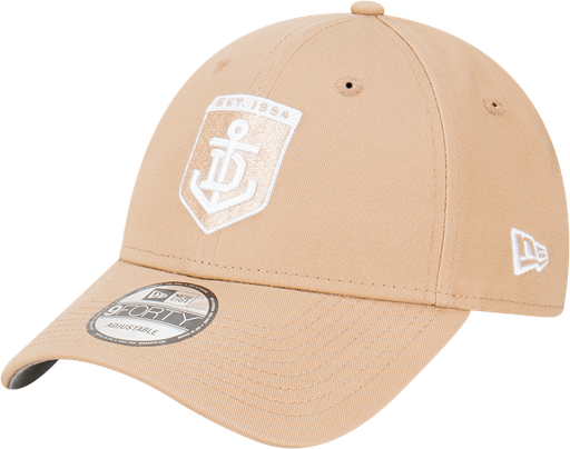 [197707140419] New Era Fremantle Dockers 9Forty Heritage Camel OSFM