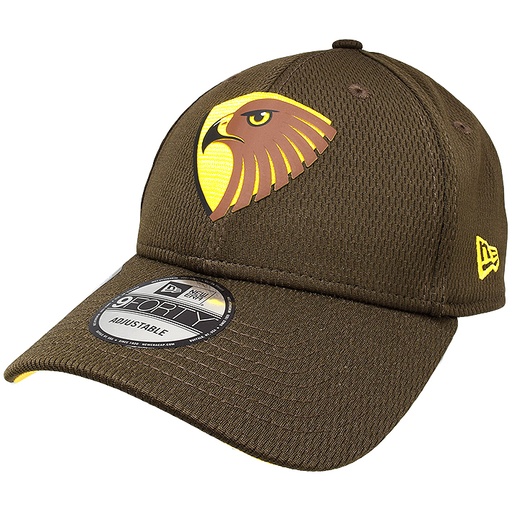 [194458040920] New Era Hawthorn Hawks 9Forty Opening Bounce (OFB) 2020 Team Colours