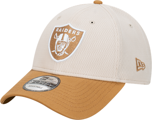 [198357846928] New Era Las Vegas Raiders 9Forty Dashmark 2-Tone Wheat OSFM