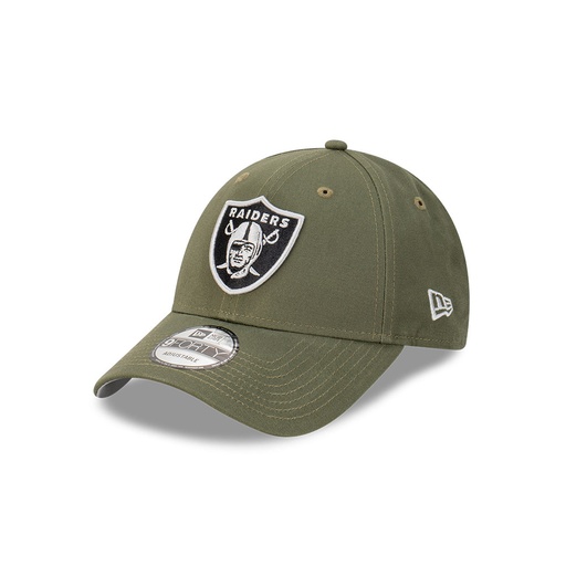 [197706683238] New Era Las Vegas Raiders 9Forty Olive/Grey OSFM